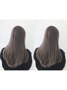 【豊橋駅近*リーズナブル×ハイクオリティ】トーンを落としても透明感&色味を重視！艶のあるカラーを表現*