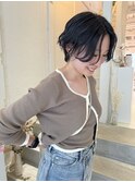 ハンサムショートとブルーグレージュ