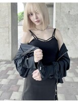 メゾンイロ(Maison I.R.O+)&nbsp;azuryu4_ブロンド/ブリーチ2～3回