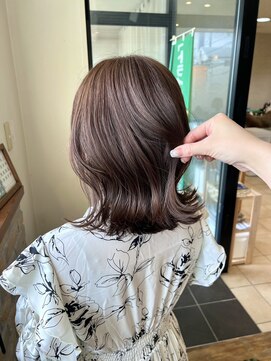 ビフィーノ ソラーレ 夙川店(bifino solare) ミディアムスタイル