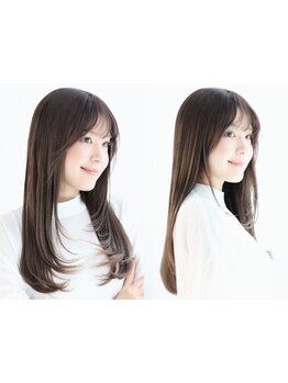 クセやうねりに悩む方必見の髪質改善トリートメント導入★髪内部の歪みを改善し髪の繊維質を整えてくれる◎