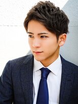 アフロート ディル(AFLOAT D'L) 似合わせブルーブラックフェザーパーマが人気