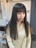 前髪カット+カラー￥9900