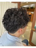 メンズ　ナチュラルパーマ＠30代40代50代60代