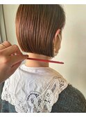耳掛けスッキリボブ