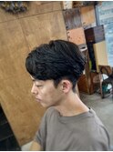 【山本智文】センターパートワンカール