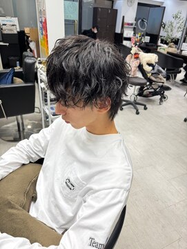 アイズ 本厚木(AIZU) メンズ ニュアンスパーマ