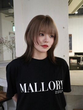 アマトウキョウ アユンチェ(AMA TOKYO×AYUNCHE) 韓国スタイル/ナチュラルくびれヘア_くびれ巻き_レイヤーカット