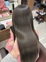 アッシュ 下北沢店(Ash) 艶々オリーブグレージュカラー