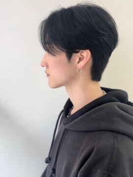 ミレバイジェニー (mirae by geny) ニュアンスパーマ センターパートs