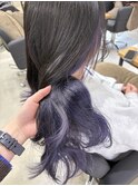インナーカラーラベンダー