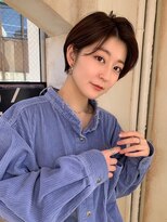 ニスル 町田店(NISURU)&nbsp;似合わせカット/大人ガーリー/ダークアッシュ/着物/町田/町田駅