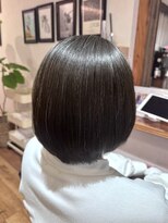 トモリヘアルーム (tomori Hair room)&nbsp;ネオメテオストレート ボブヘアスタイル