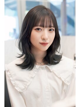 クム(kumu) 【kumu】 ミディアム/顔周りカット/おくれ毛レイヤー/栄/名古屋