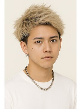 キャンバス バイ ネオリーブ 横浜西口(Canvas by neo.) ハイトーンスパイキーショート/刈り上げ/　ツーブロック/ｓｋ17