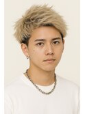 ハイトーンスパイキーショート/刈り上げ/ ツーブロック/sk17