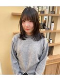 Rasca 暗髪レイヤーミディアム