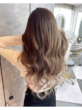 ガルボヘアー 心斎橋店(garbohair) 大阪×エクステ×肌馴染み◎ベージュ系カラー