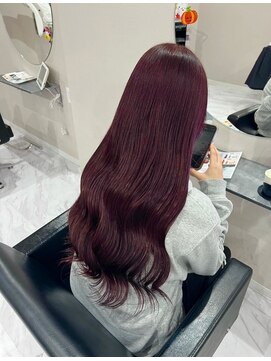 ミニョン(mignon) 韓国/ダブルカラー/ブリーチ/ピンク/学割U24/新越谷/南越谷/草加