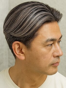 バース 梅田中崎町店(BIRTH) メンズハイライトバレイヤージュメッシュ