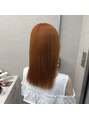 ピンク シー バイ アンジェリカ 瓢箪山2号店(PINQ she by ANGELICA) ブリーチありオレンジカラー♪