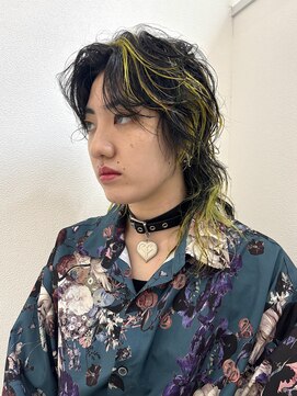 ナループロアツム(Nalu pu loa Tsum) ハイライト/ブリーチ/デザインカラー/マレット