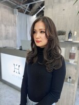 エヴァン(HEVIN)&nbsp;レイヤーカット☆ラベンダーグレージュ