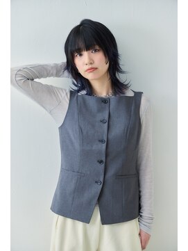 ウルフレイヤー/シャギーウルフ/ブルーアッシュ/ブルージュ