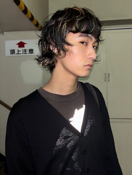 メンズパーマボブ