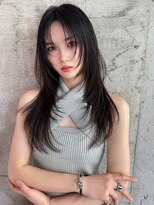 サイン 表参道(SIGN) 20代30代お洒落♪レイヤーカット韓国ヘアーグレージュカラー