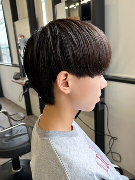 エルマーク 梅田(L-MARK) マッシュ/黒髪/ナチュラルマッシュ/メンズ/ツーブロック