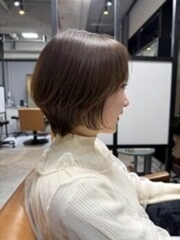 スーリール 西大分店(Sourire)の写真/【似合わせ×美シルエット】再現性の高いカットが大人気!大人可愛い/小顔見せ/首が綺麗に見えるが叶う♪