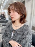 大人ガーリー/ミディアムレイヤーカット/20代30代40代50代/川崎
