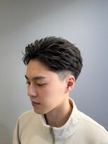 ガウディ 池袋店(Gaudi) 【ショートフェザーパーマ】束感と立体感のあるヘアスタイル