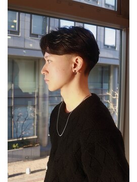 ファースト 仙台店(first) 【メンズ山田】10代20代自然な毛流れのニュアンスセンターパート