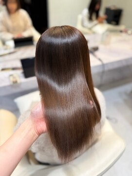 髪屋 紬 髪質改善ストレート