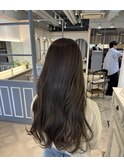 オリーブベージュカラー赤羽美容院おすすめ