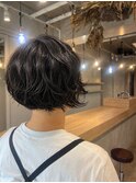 大人のアシメショート