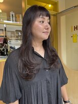ヒントステーション(HINTSTATION)&nbsp;〈浅草 半個室〉ニュアンスベージュ×ゆらりレイヤー