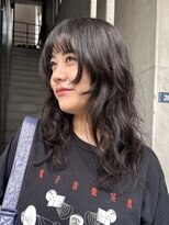 ナループロアポンテ(Nalu pu loa PONTE)&nbsp;ロングレイヤーパーマウェーブパーマくせ毛風レイヤーパーマ