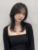 エイチ ウルフカット 大阪梅田(811)&nbsp;ハイライトショートレイヤーミルクティーグレージュミニボブ