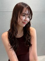 トリッカ シブヤ(TRICCA SHIBUYA)&nbsp;ウェーブ巻き/ミックス巻き/ブラウンベージュ/艶カラー