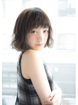サロンドミルク 原宿(salon de MiLK) 【salon de MiLK原宿】大人かわいいゆるふわボブ