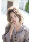 【miel hair 新宿】ミディボブは束感と透明感を狙う☆