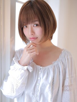 アグ ヘアー パルフェ 奈良駅前店(Agu hair parfait) 大人ナチュラルなふわ軽ショート