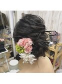結婚式ヘアアレンジのシニヨンアレンジ◎20代30代40代50代