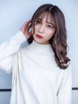 ナチュラルハイライト×ミルクティーグレージュ　ヨシンモリ　K
