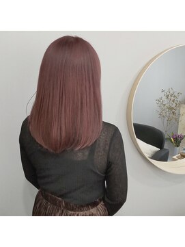 ハジ(haji) 【ダブルカラー×ピンクベージュ】