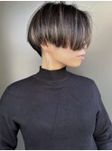 【morio池袋】綺麗でかっこいい黒髪ショート♪