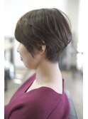 30代~ミセス世代におすすめ"骨格補正ふんわりショート"
